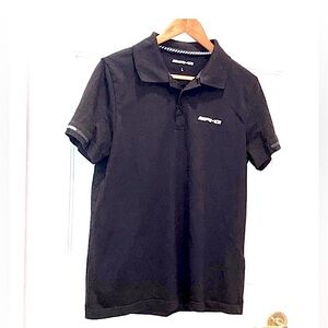 Mercedes Benz AMG limited special edition rare polo shirt, black, size L